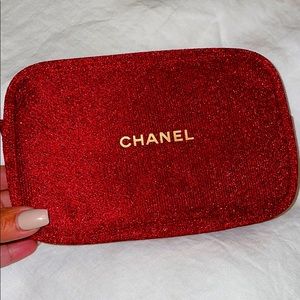Chanel makeup pouch